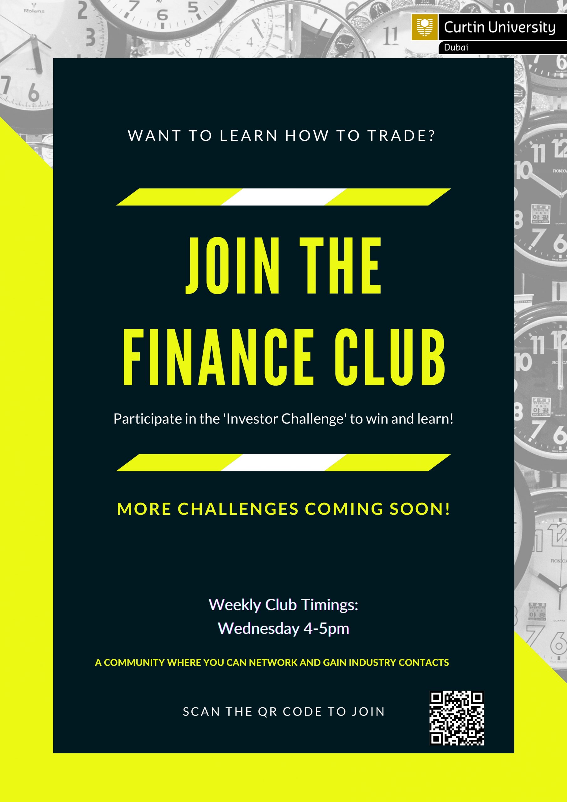 Finance Club Curtin Dubai Student Life