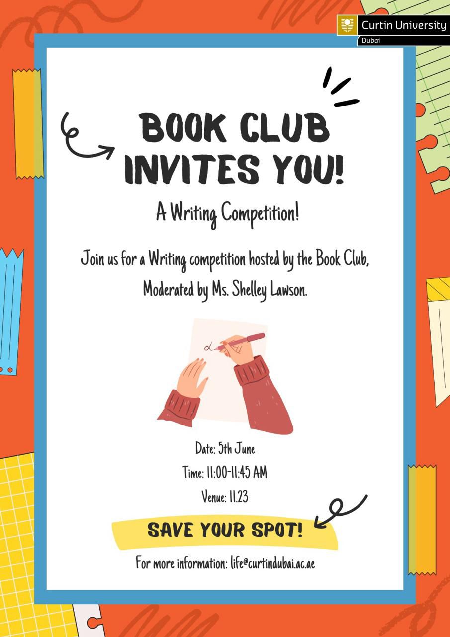 Writing Competition - Book Club